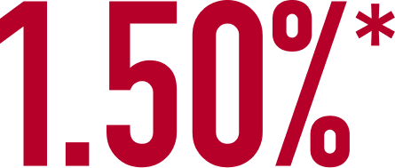 1.50%*